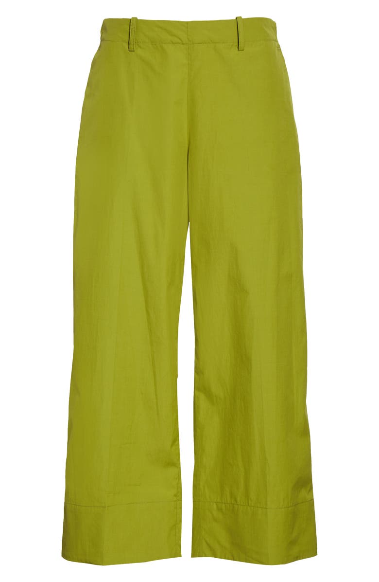 Mansur Gavriel Poplin Pull-On Pants, Alternate, color, 