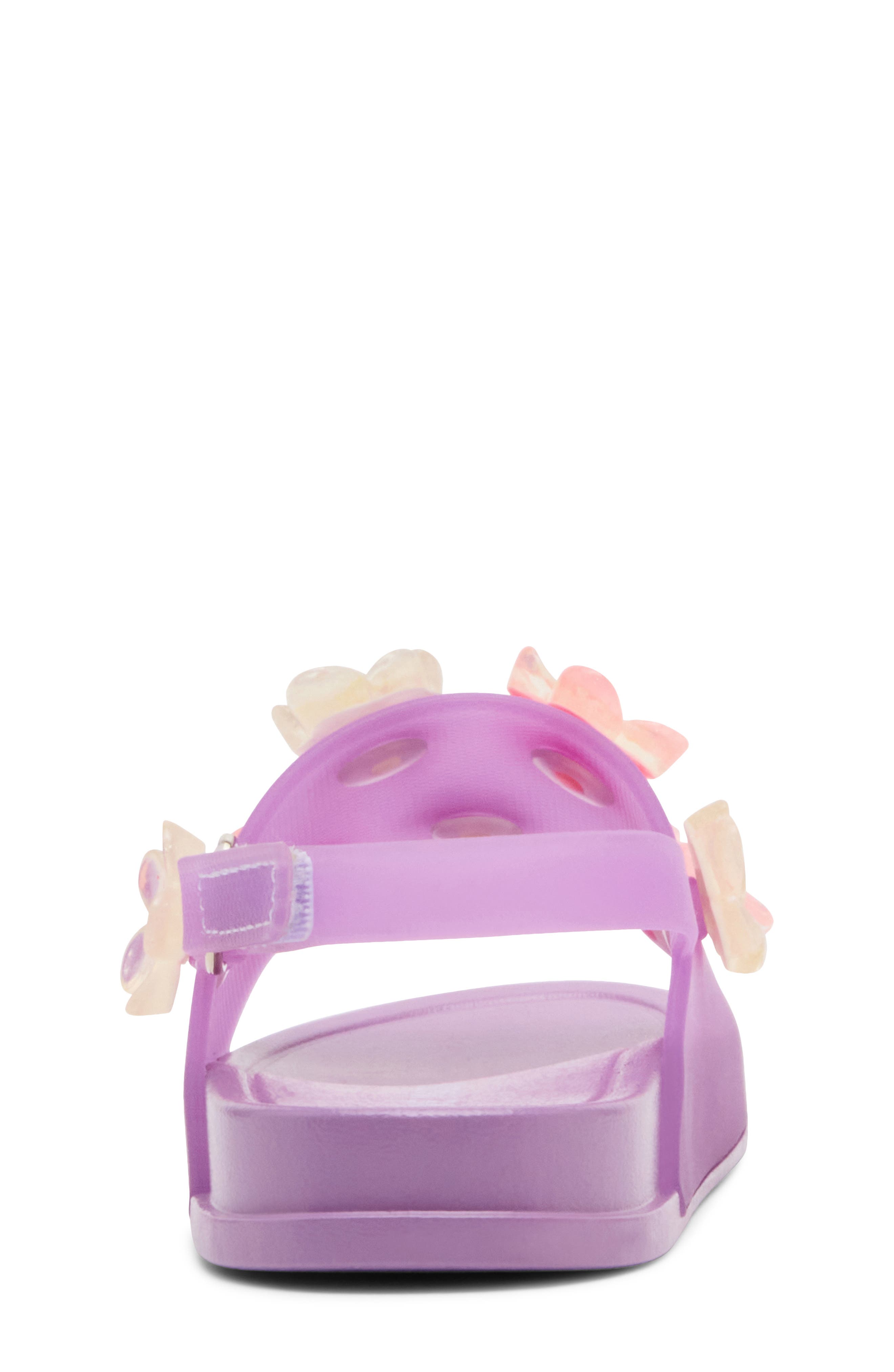 Steve Madden Kids' Tivey Floral Slingback Sandal, Alternate, color, Purple