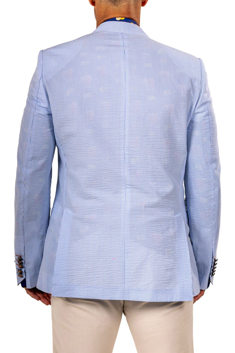 Socrates Martyr020 Seersucker Sport Coat, Alternate, color, BLUE/ WHITE