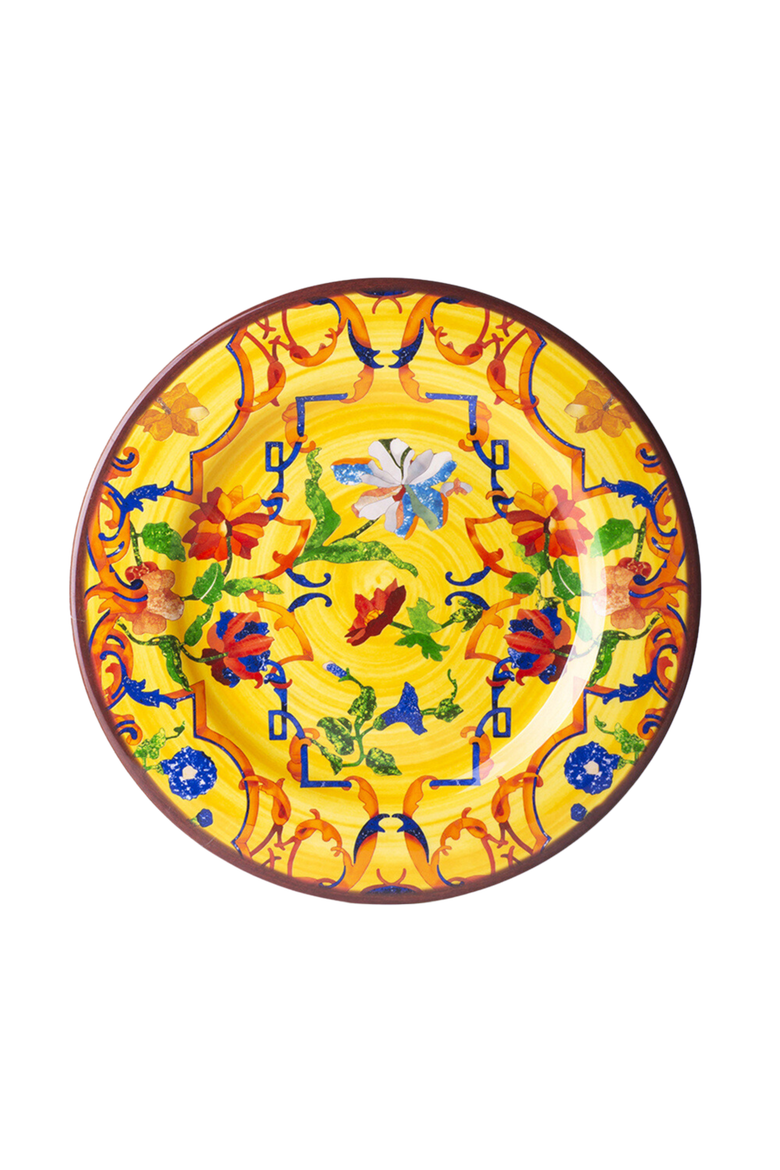 Pancale Dinner Plate, Main, color, YELLOW