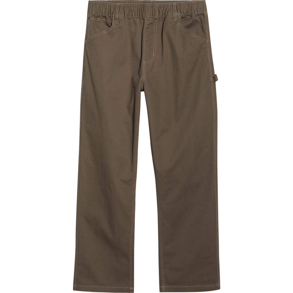 Rvca Americana Carpenter Pants In Brown