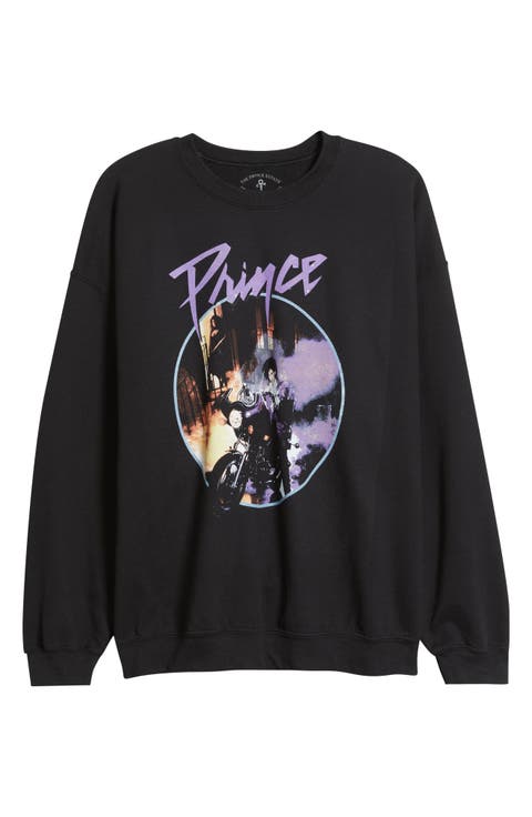Prince Purple Rain Graphic Sweatshirt