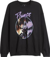 Merch Traffic Prince Purple Rain Graphic Sweatshirt
