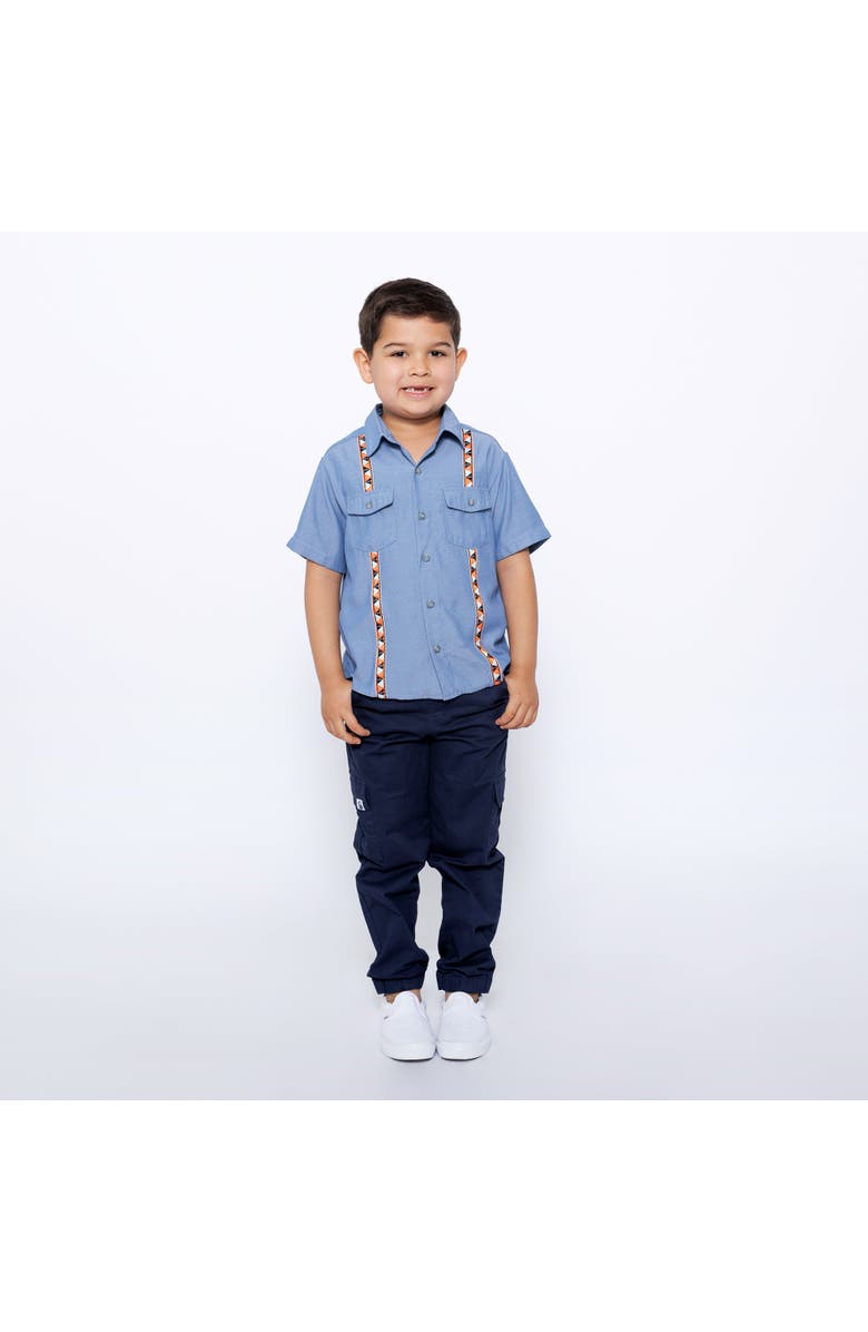 Mixed Up Clothing Boys Relaxed Fit Drawstring Cargo Jogger Pants Kids, Main, color, Blue