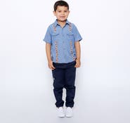 Mixed Up Clothing Boys Relaxed Fit Drawstring Cargo Jogger Pants Kids
