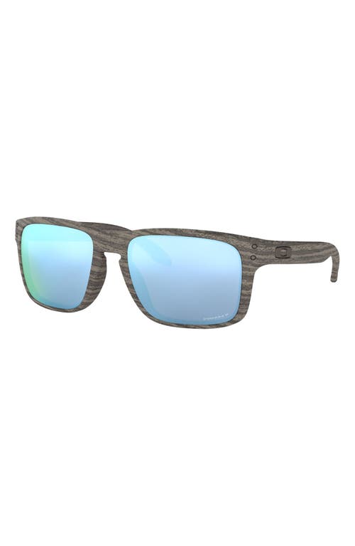 Oakley Holbrook™ 57mm Prizm™ Polarized Keyhole Sunglasses In Wood Green