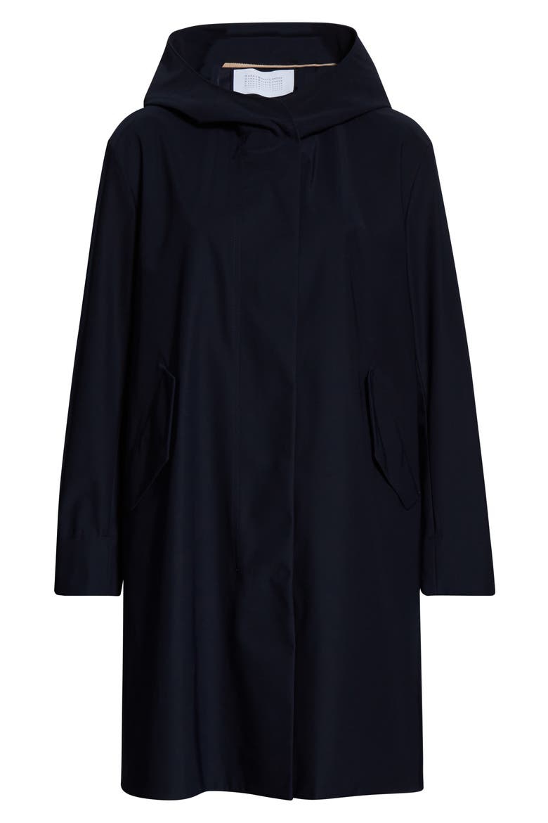 Fishtail Hooded Parka, Alternate, color, DARK BLUE 359
