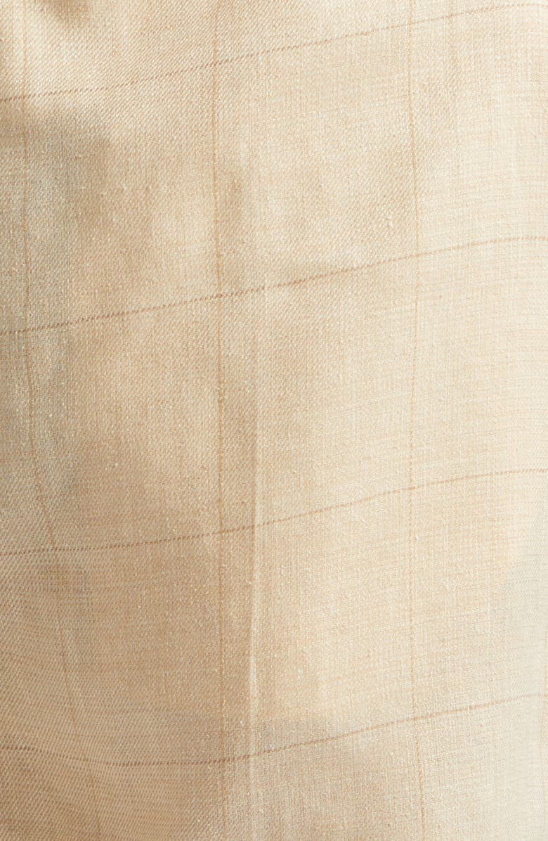Ralph Lauren Purple Label Gregory Linen-Blend Short, Alternate, color, Classic Tan