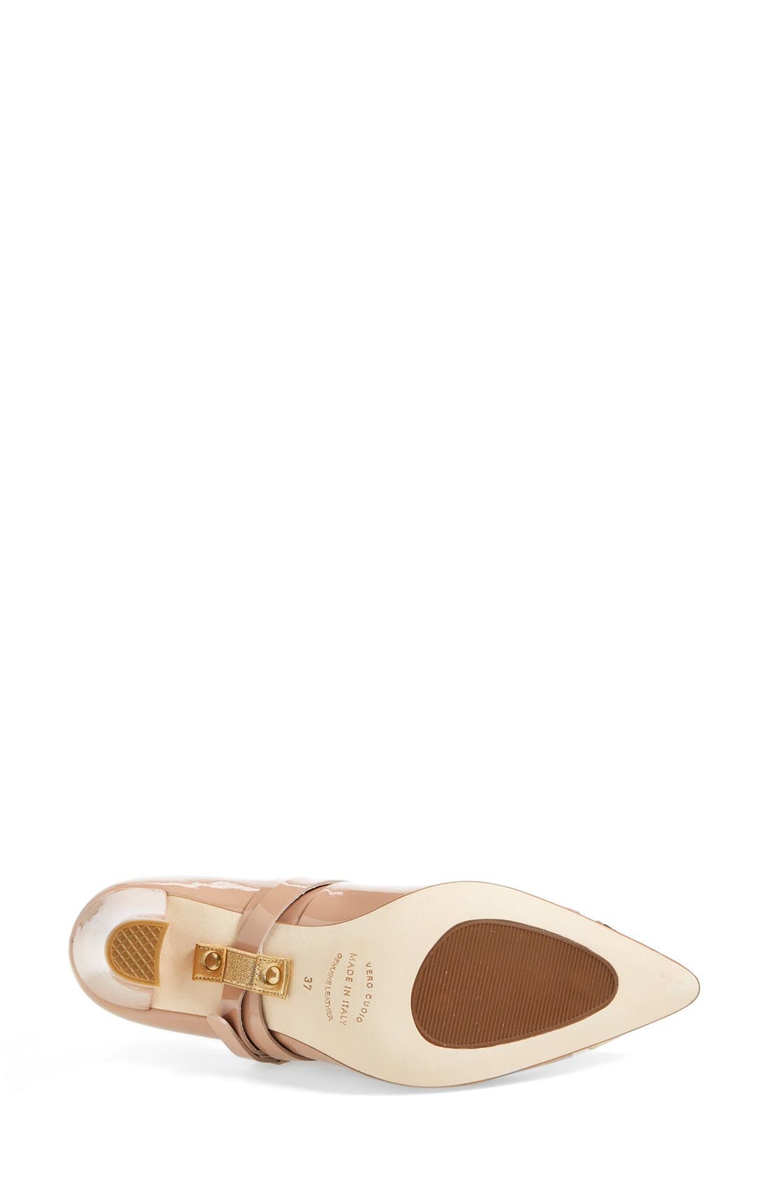 'Stefania' Pump, Alternate, color, PLATINUM PITONE BISQUE