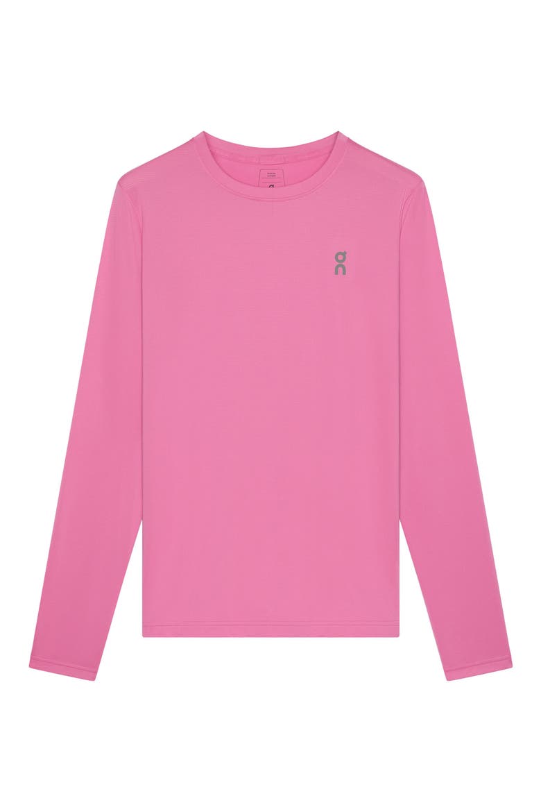 Core Long Sleeve Running T-Shirt, Main, color, BUBBLEGUM