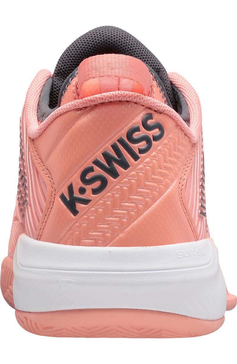 K-Swiss Hypercourt Supreme Womens Tennis Shoes, Alternate, color, Peach Amber