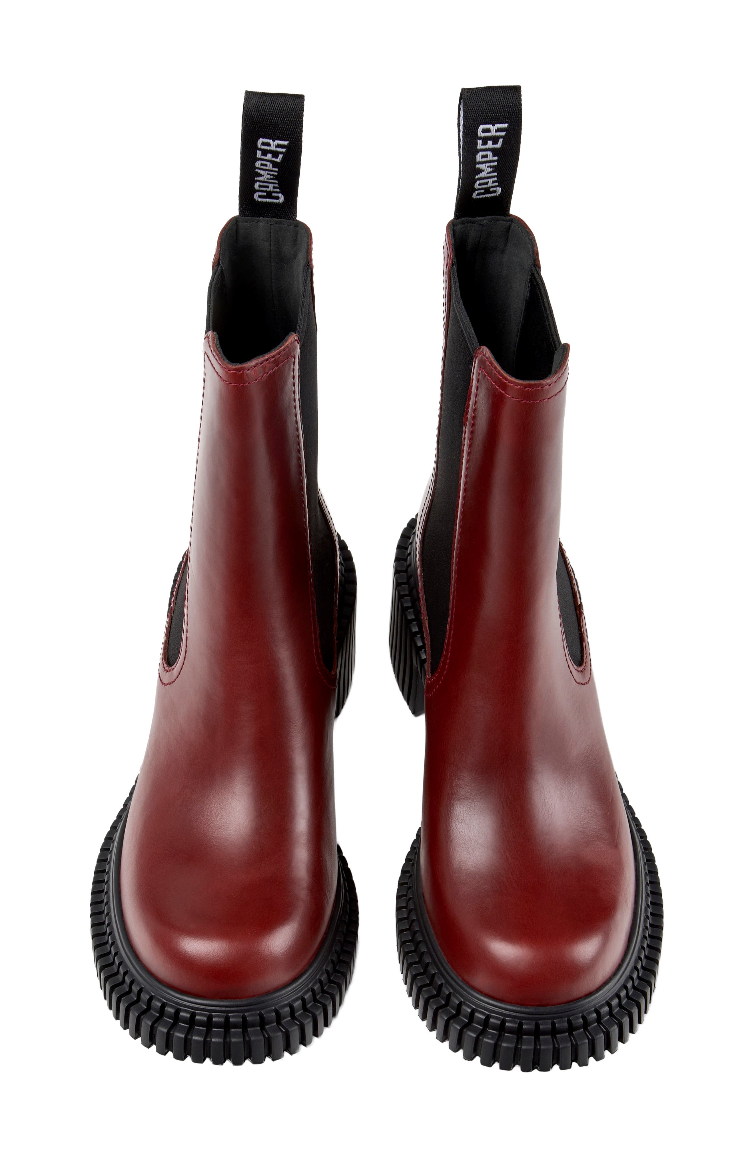 Pix London Chelsea Boot, Alternate, color, BURGUNDY