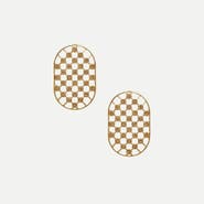 Daniela Millan Jewelry Net Statement Earrings