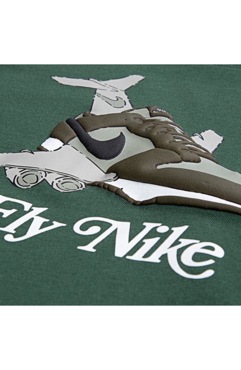 Nike Kids' Fly Nike Graphic T-Shirt, Alternate, color, Fir