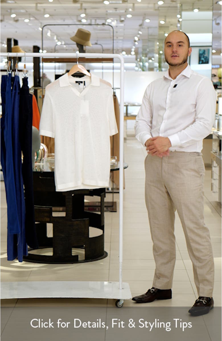 Cairn Johnny Collar Mesh Polo, sales video thumbnail