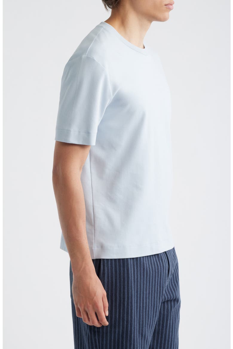 Peached Jersey T-Shirt, Alternate, color, PLAYA BLUE
