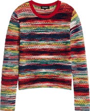 Desigual Multicolor Stripe Sweater