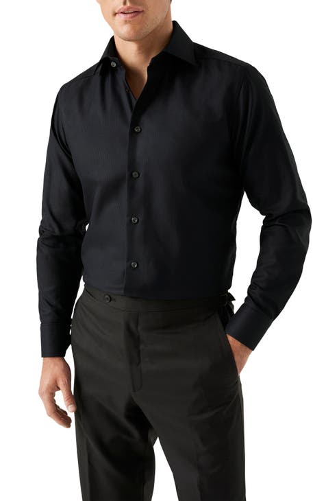 Men s Black Button Down Dress Shirts Nordstrom