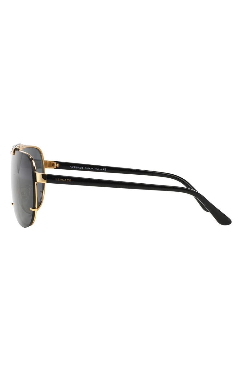 Versace 40mm Shield Sunglasses, Alternate, color, 