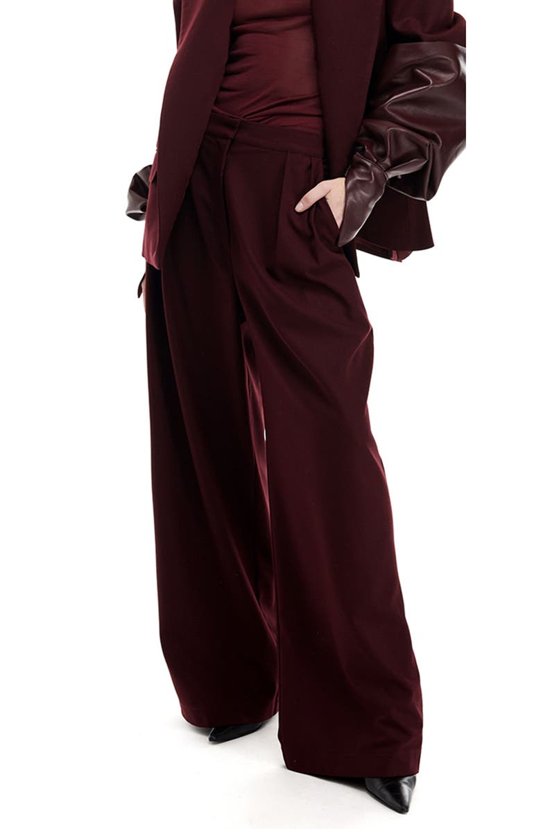 Mother of All Hedi Pants, Main, color, Burgundy