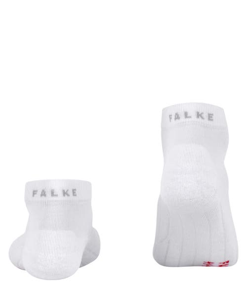Falke Go2 High Ankle Golf Socks For Spiked Shoes In White