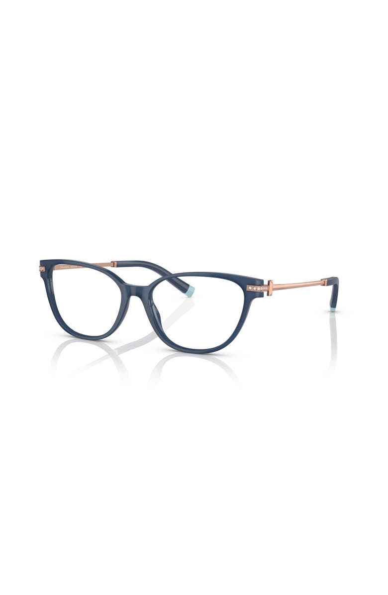 Tiffany & Co. 52mm Cat Eye optical glasses, Main, color, Blue