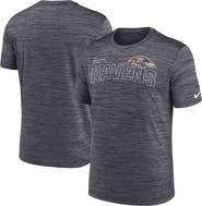 Nike Men's Nike  Black Baltimore Ravens Velocity Arch Performance T-Shirt