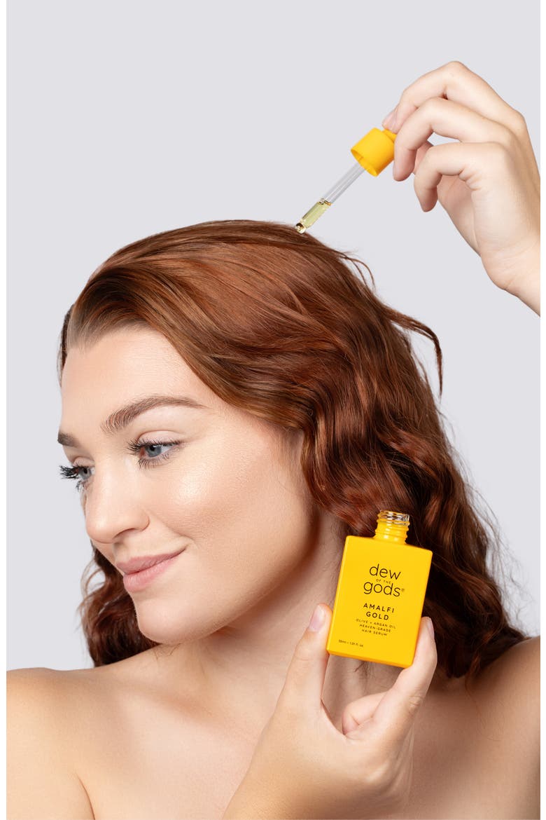 Amalfi Gold Hair Serum, Alternate, color, NO COLOR