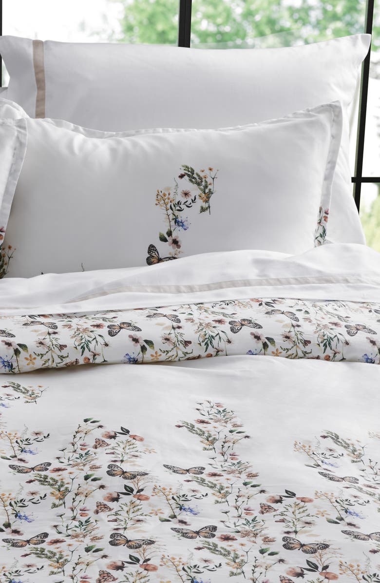 Domani Home Jouy Queen Duvet Cover, Sheet & Shams Set, Alternate, color, Green
