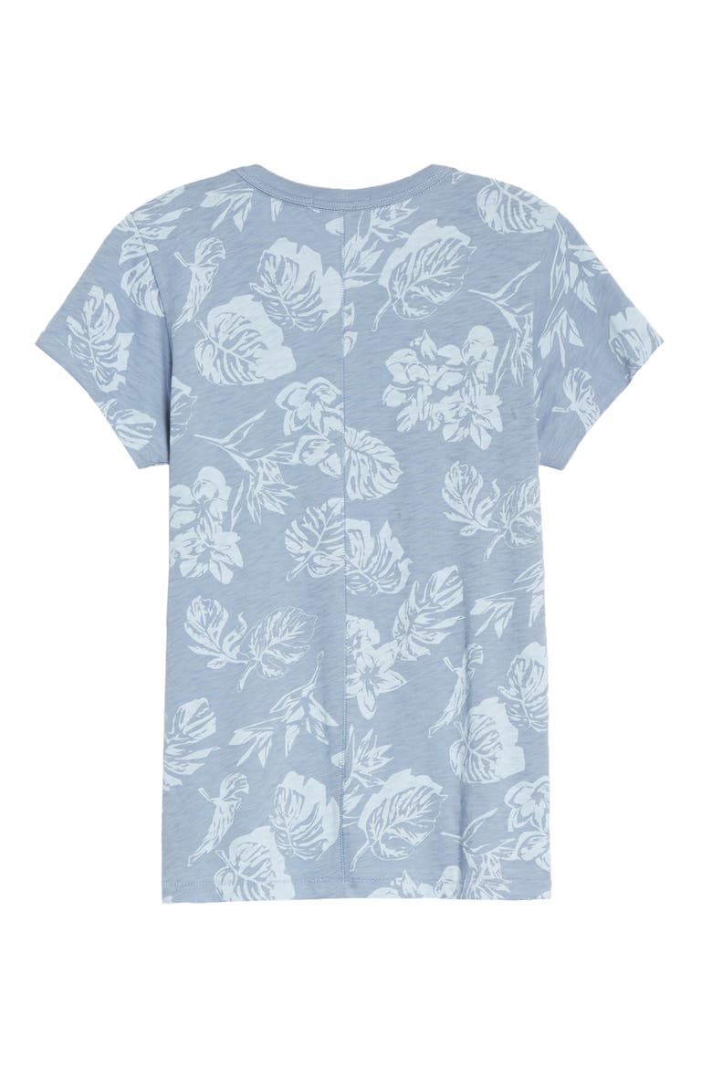 Allover Tropical Graphic Tee, Alternate, color, DUSKY LAVENDAR
