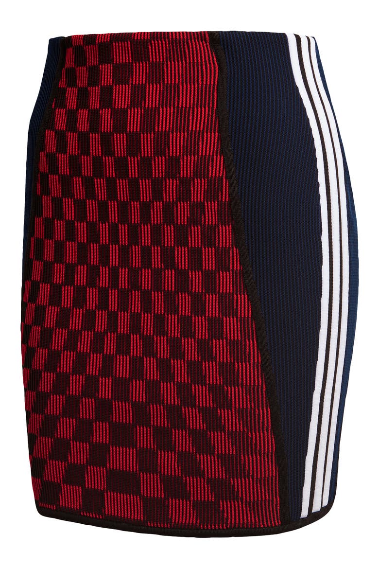 Mini Skirt, Alternate, color, SCARLET/ BLACK/ ACTIVE GOLD