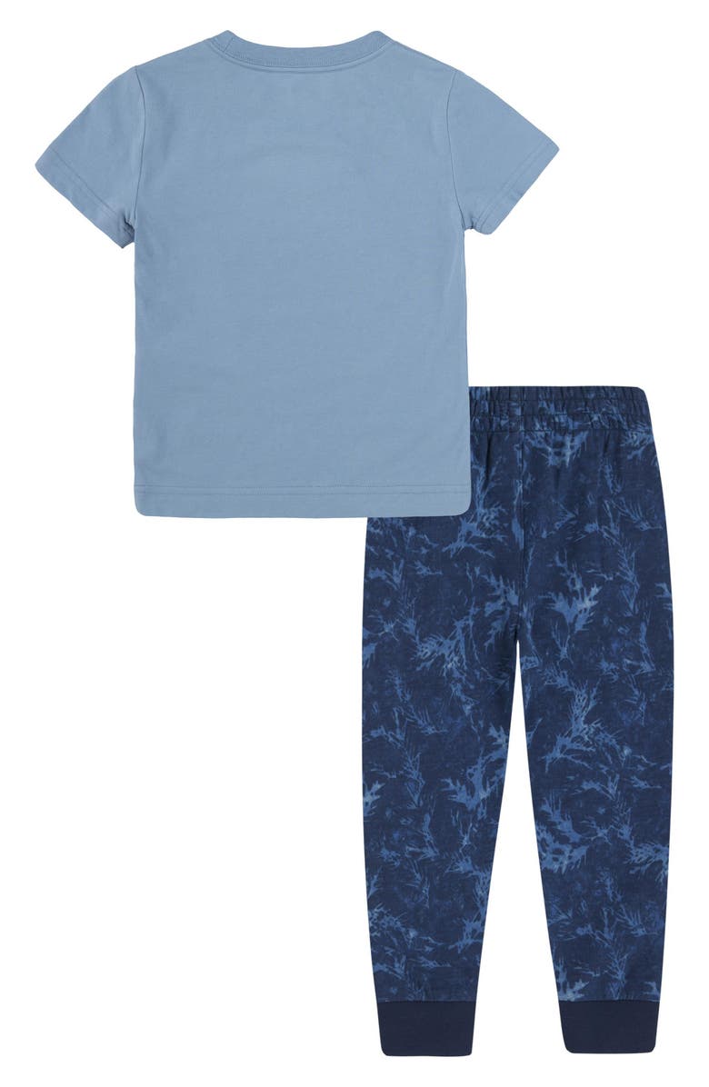 Nike Leaf Dye Graphic Tee & Joggers Set, Alternate, color, U90midnigh
