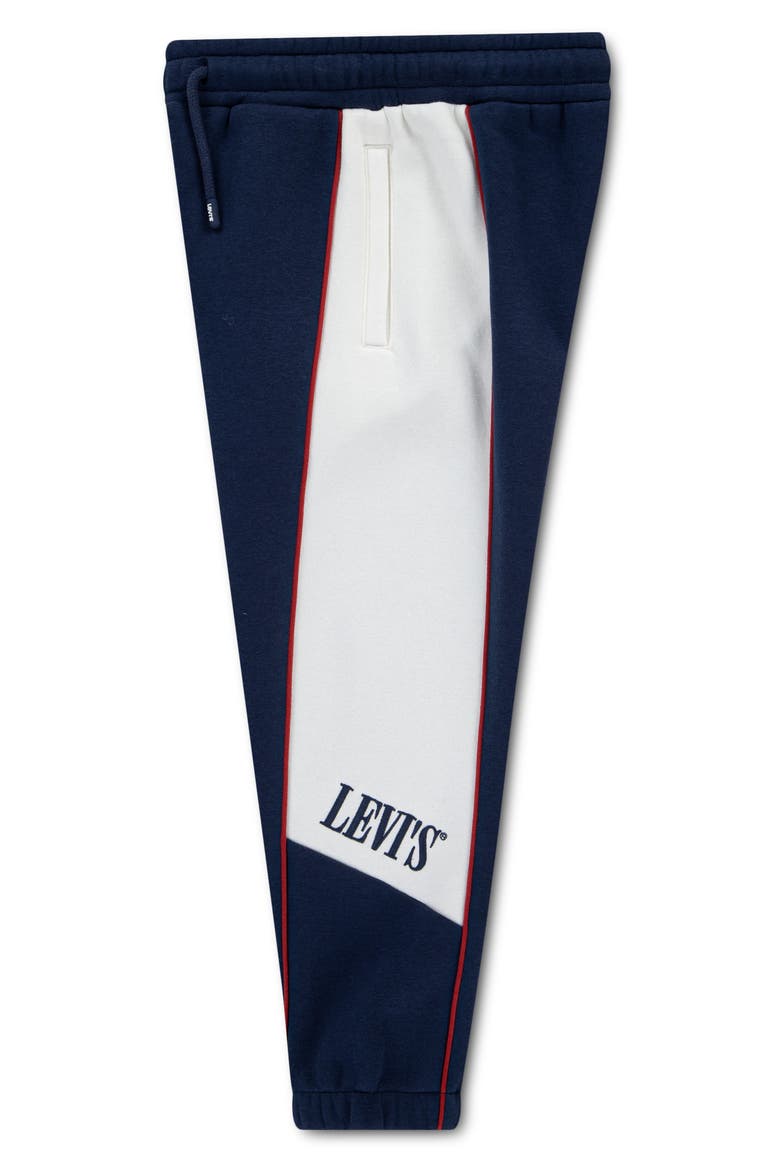 Kids' Classic Colorblocked Fleece Joggers, Alternate, color, NAVAL ACADEMY