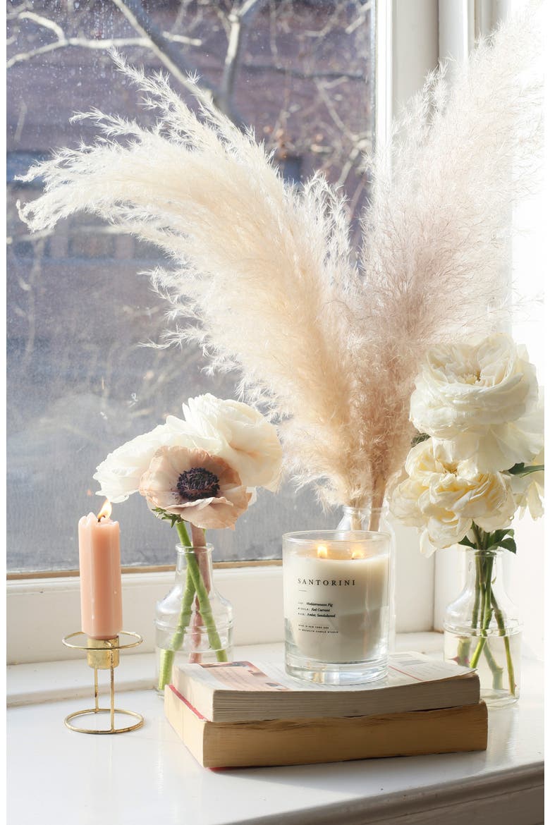 Santorini Classic 2-Wick Candle, Alternate, color, SANTORINI