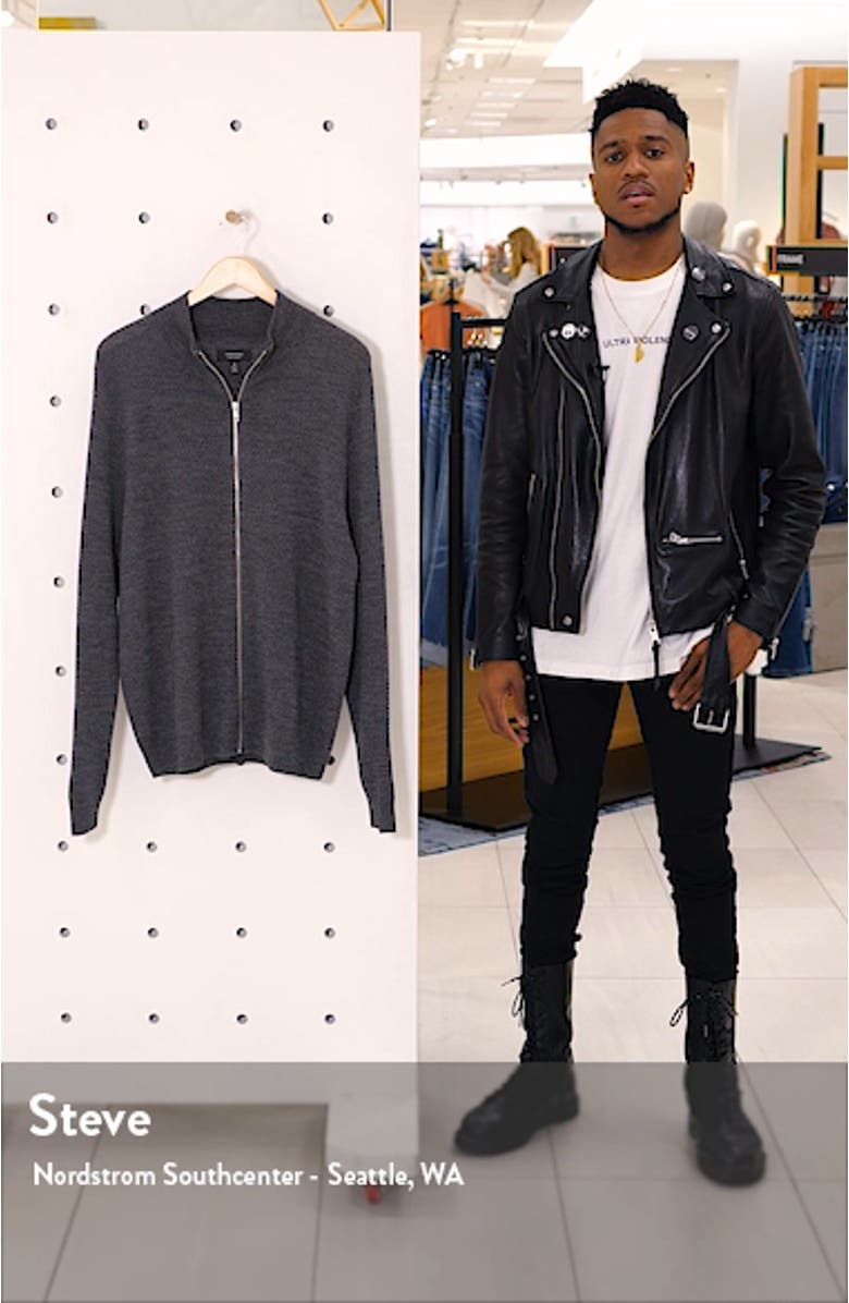 Mock Neck Zip Sweater, sales video thumbnail