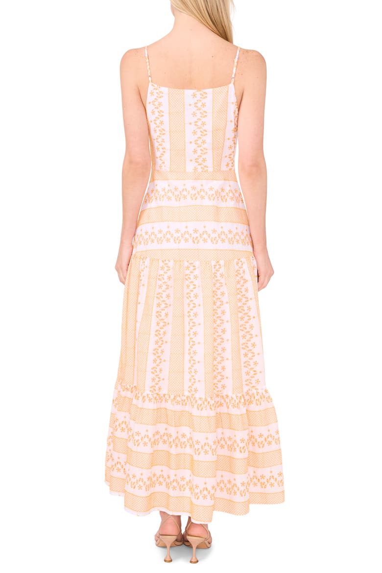 Eyelet & Embroidery Maxi Dress, Alternate, color, ULTRA WHITE