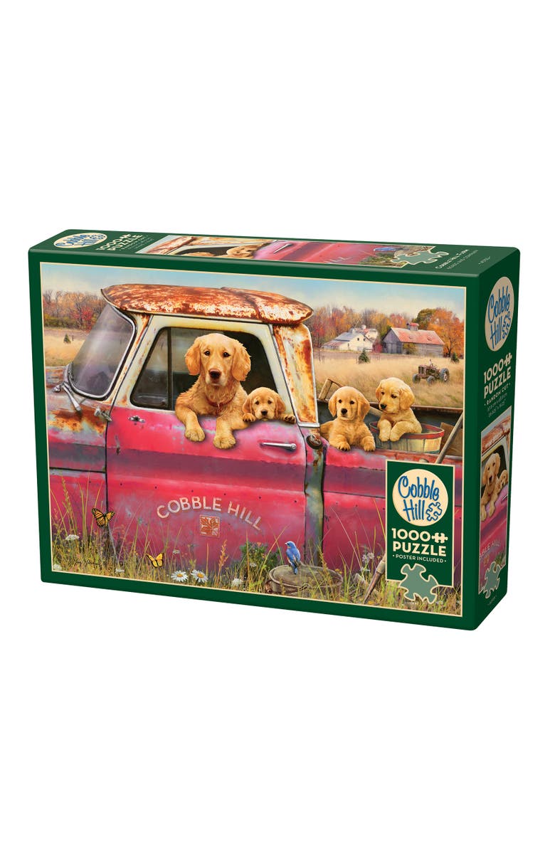 Cobble Hill 1000 Piece Puzzle Cobble Hill Farm High Quality Jigsaw, Main, color, Multicolored