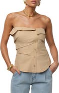 JLUXLABEL Riviera Strapless Top