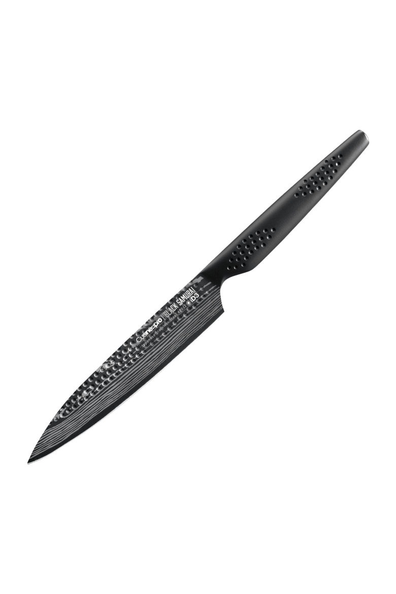 iD3® BLACK SAMURAI 5" Chef's Knife, Main, color, Black