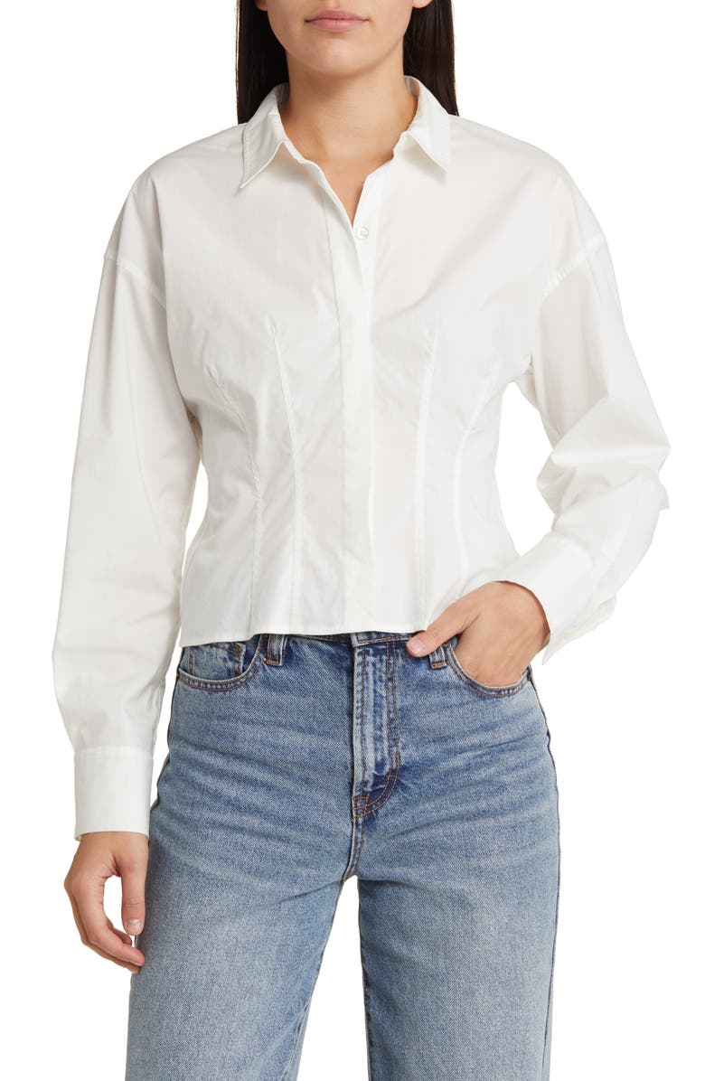 Rails Anabelle Long Sleeve Button-Up Top, Main, color, 