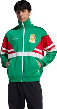 adidas Men's adidas  Green Mexico National Team 1986 Bringback Full-Zip Track Top