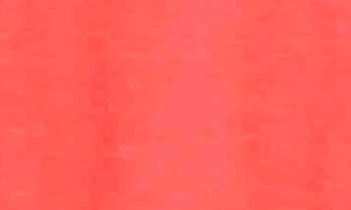 Apny Renaissance Sleeve Cotton Slub Top In Hot Coral