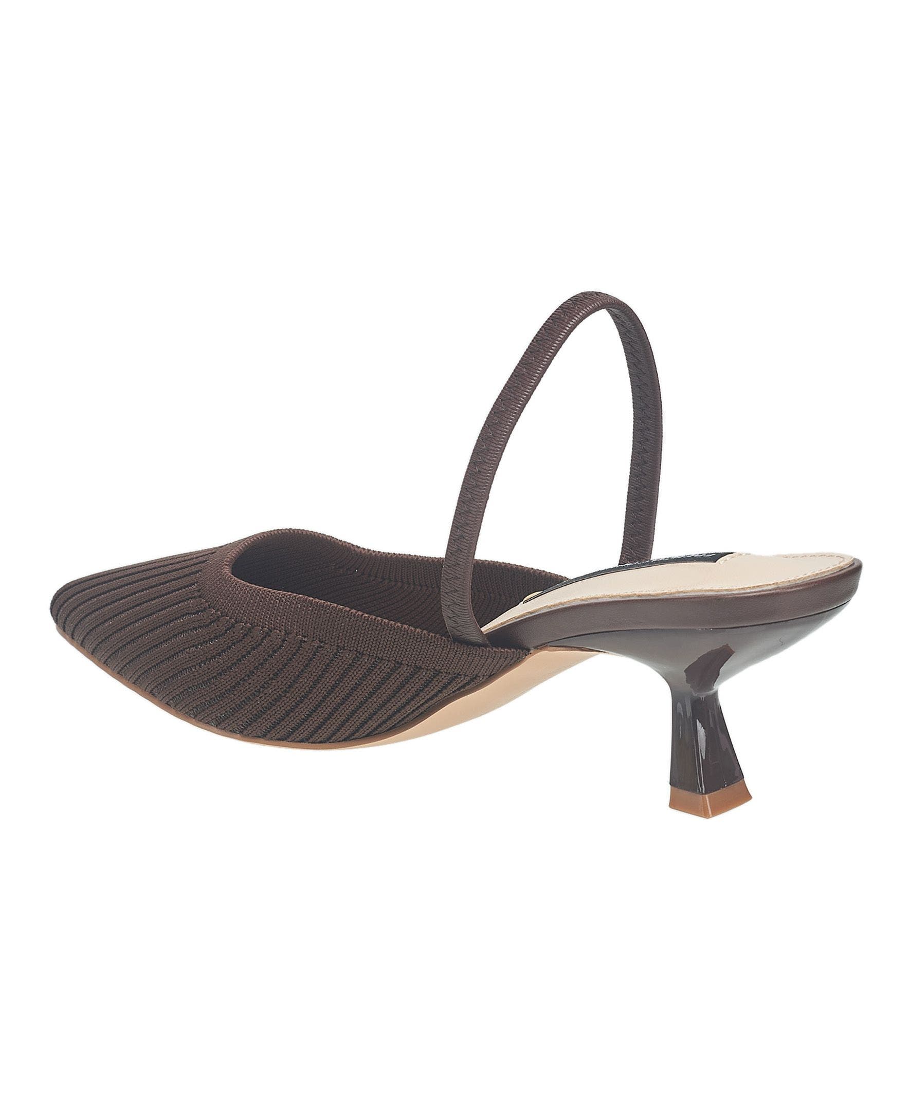 Coco Slingback Kitten Heel, Alternate, color, BROWN