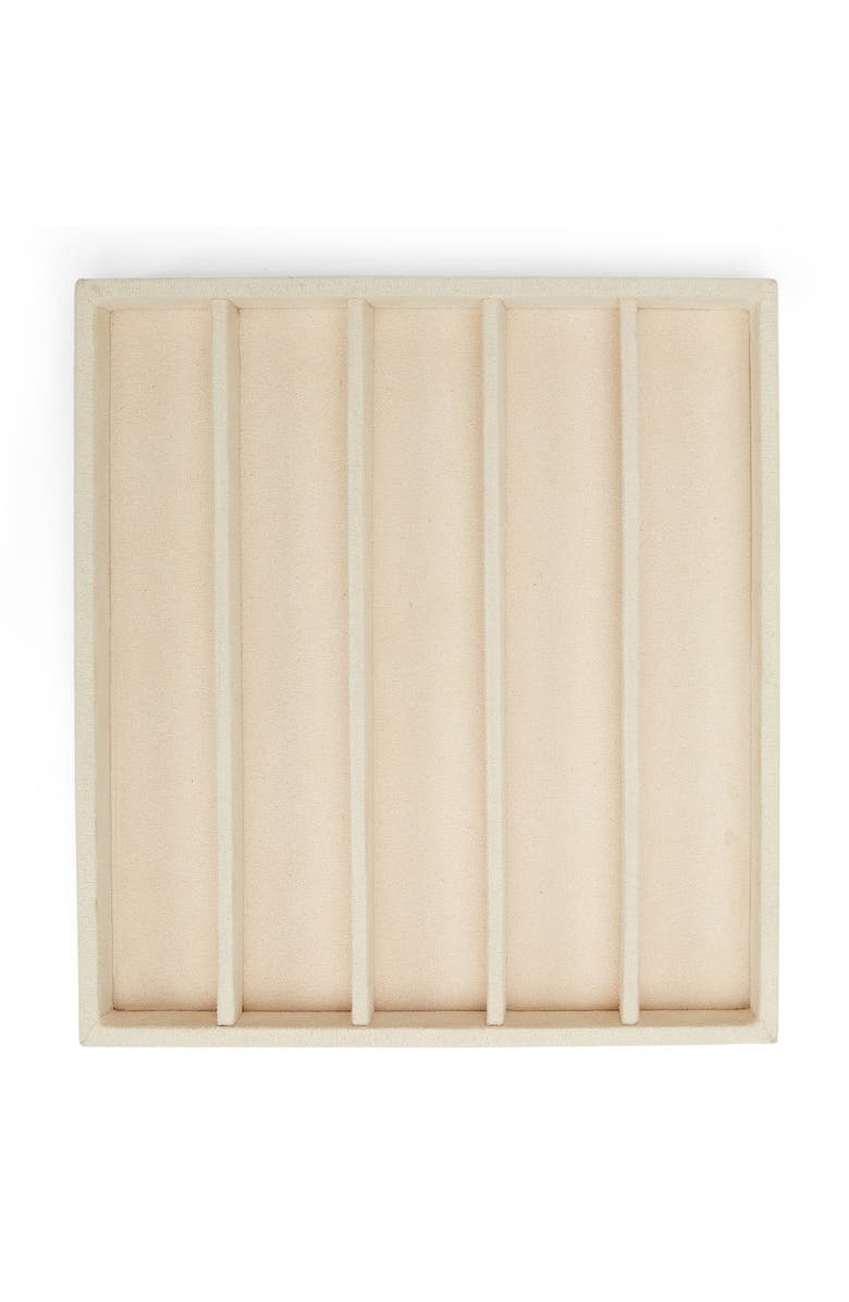 WOLF Vault Half Insert Tray - Necklace, Main, color, Beige