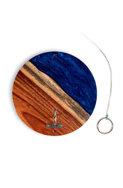 The River Epoxy Resin With Live Edge Acacia Wayfarer Art Hook Ring Game