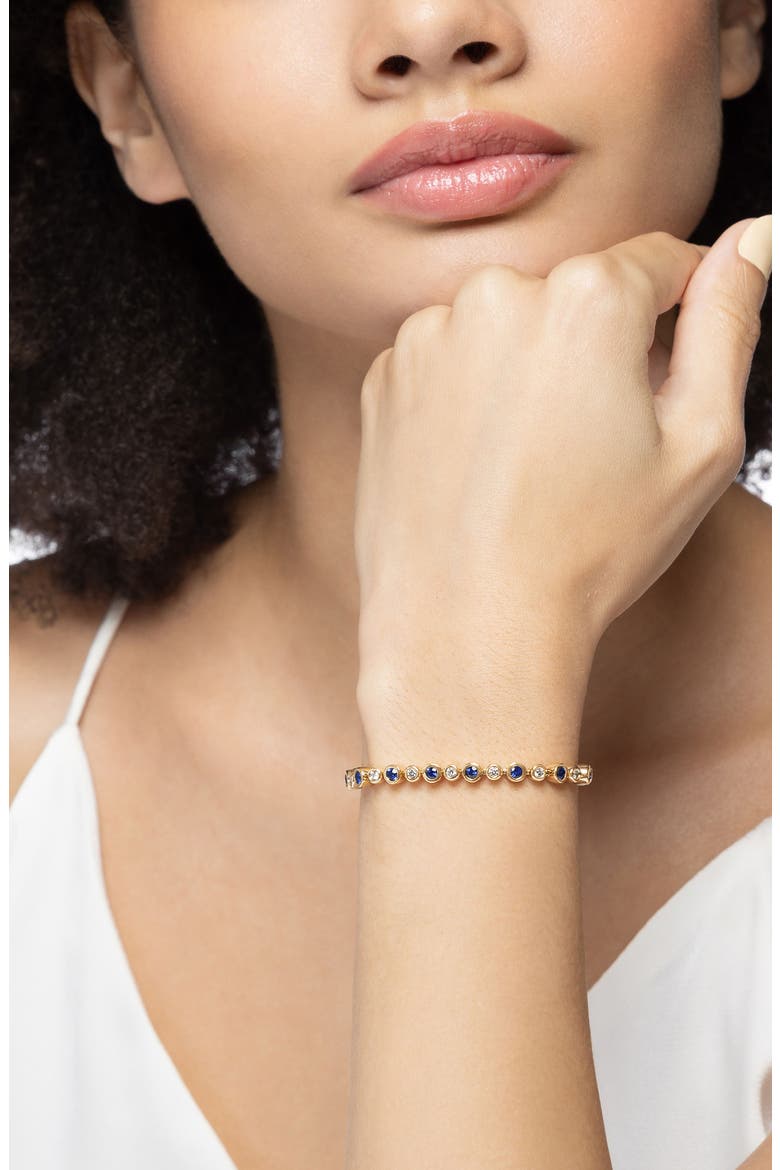 Bubbly Classic Tennis Bracelet, Alternate, color, SAPPHIRE