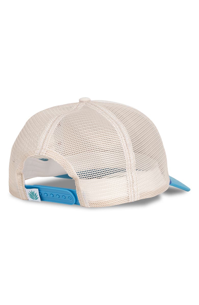 SENDERO PROVISIONS CO. Coastal Cowgirl Trucker Hat, Alternate, color, White / Blue