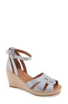 Gentle Souls Espadrille Wedge Sandal
