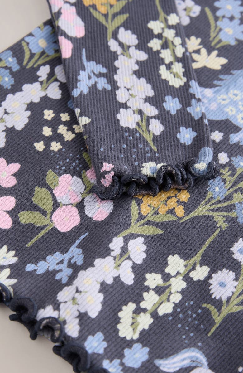 NEXT Kids' Unicorn Print Long Sleeve Cotton T-Shirt, Alternate, color, 