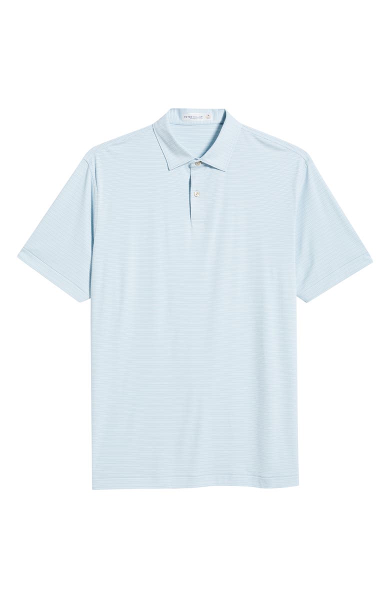Peter Millar Featherweight Trading Stripe Performance Polo, Main, color, 